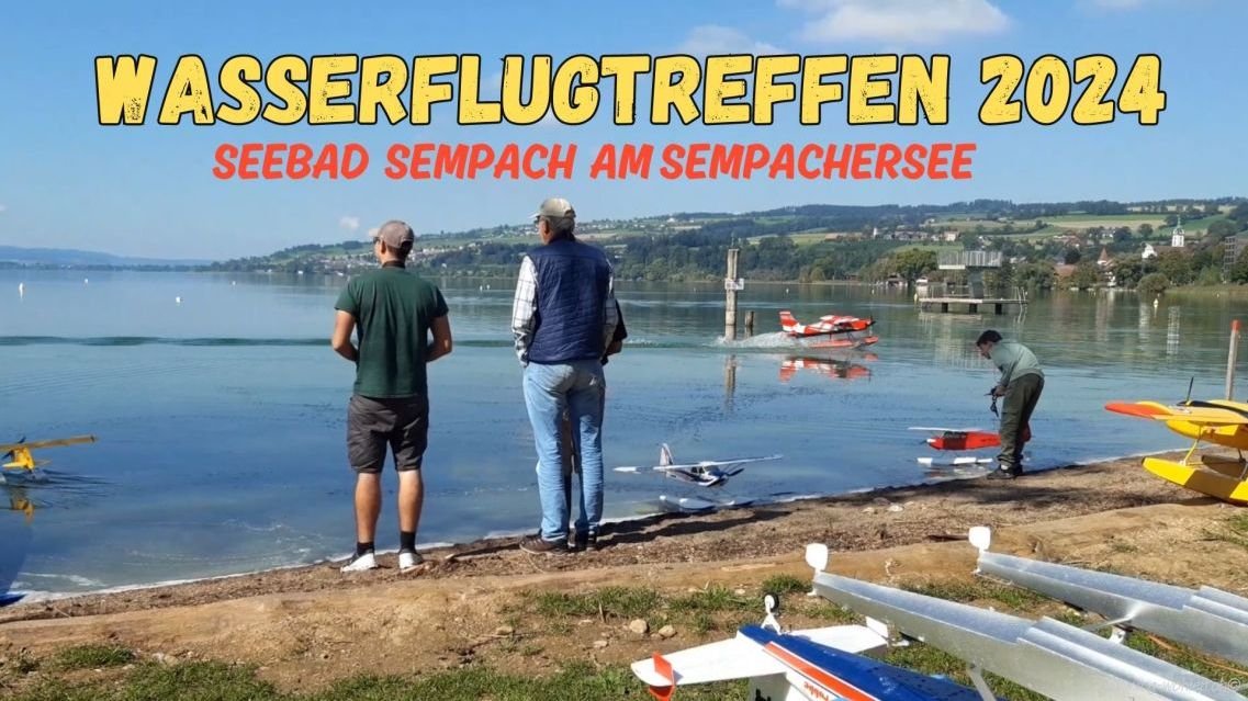 Video Wasserfliegen Sempachersee 21.09.2024