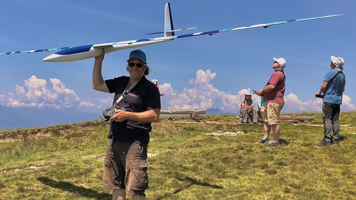 Segelfliegen 2025 am Monte Lema / Ticino am 18.Juni 2025